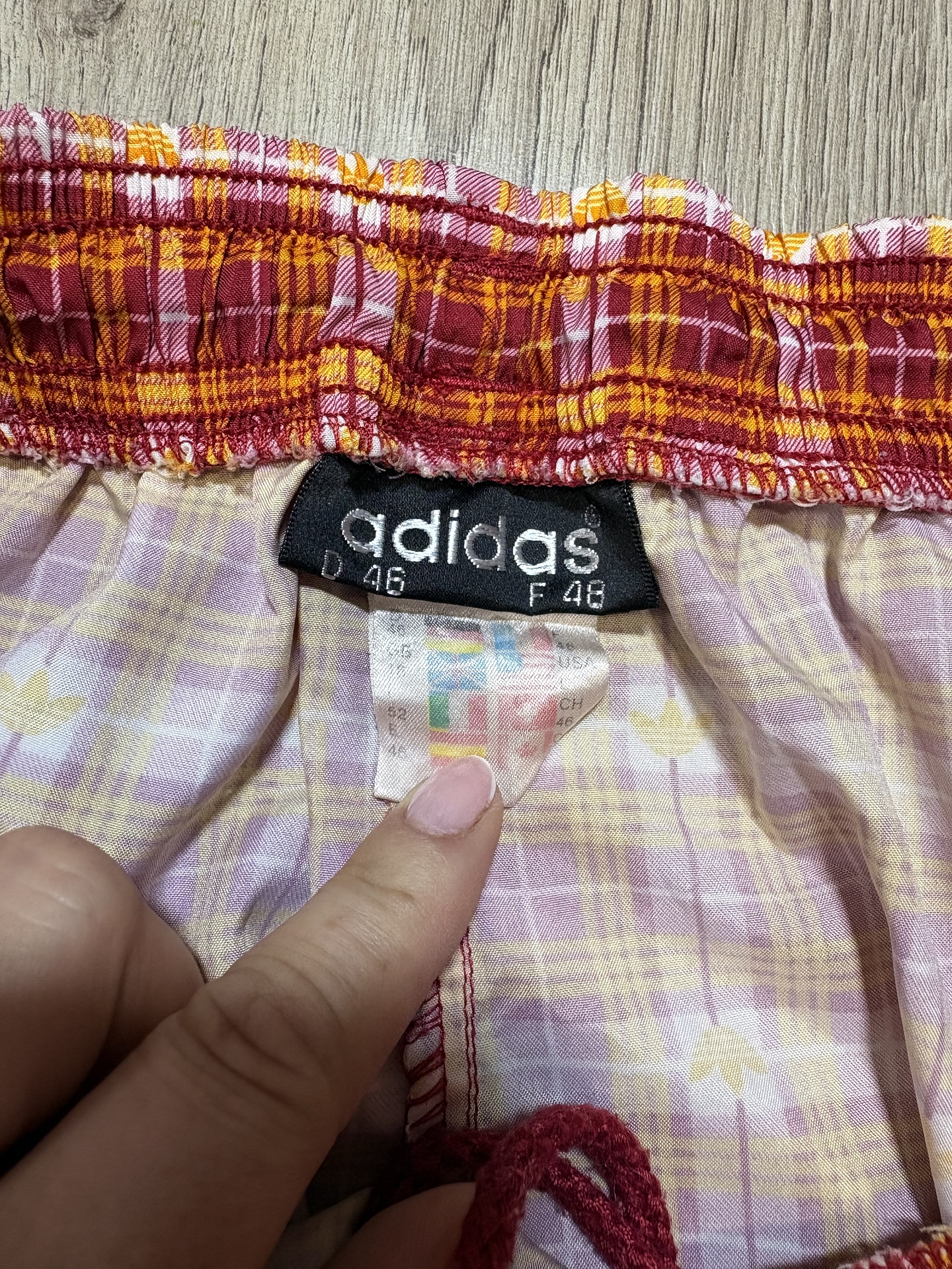 Short adidas vintage Talla M 5