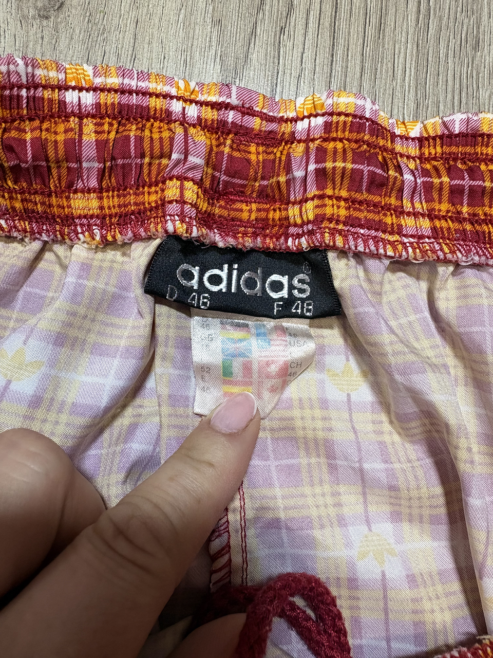 Short adidas vintage Talla M 5