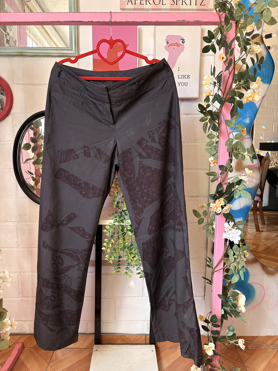 Pantalón Fragmento Noir Talla 42 1