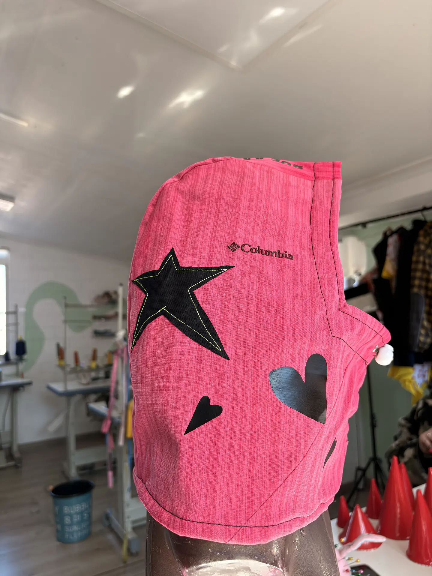 pink hood Columbia  2
