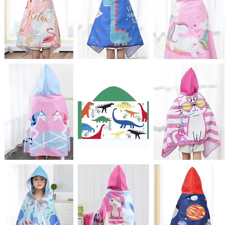 CAPUCHA INFANTIL PARA BAÑO MODEL # 1013 3