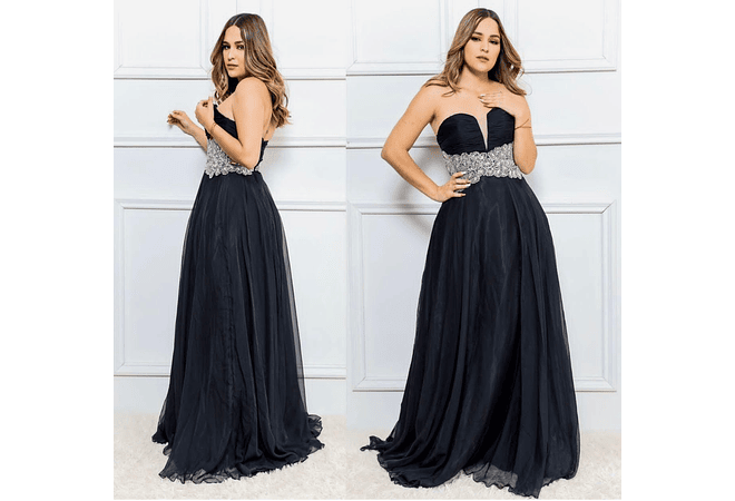 VESTIDO ELEGANTE PARA DAMA MODEL #B09