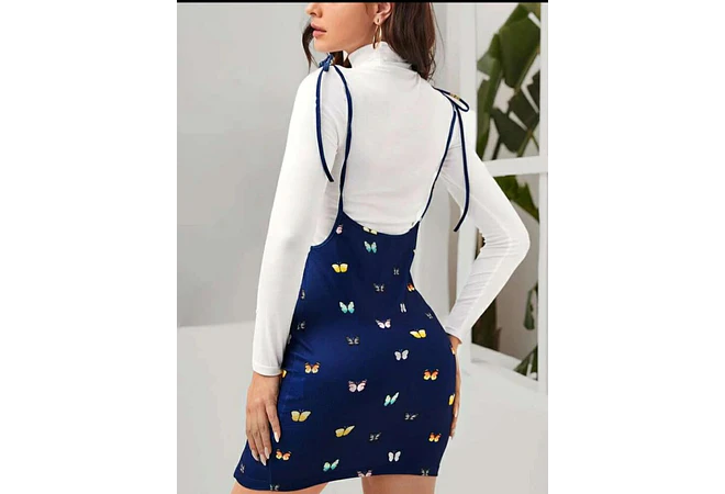 VESTIDO DE TIRANTES PARA MUJER MODEL#X4