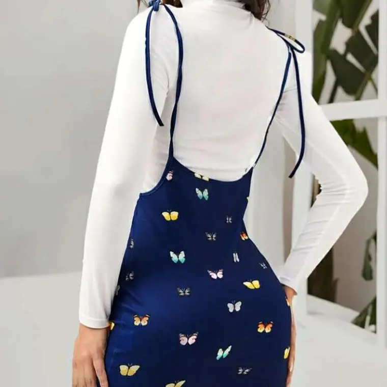 VESTIDO DE TIRANTES PARA MUJER MODEL#X4 5