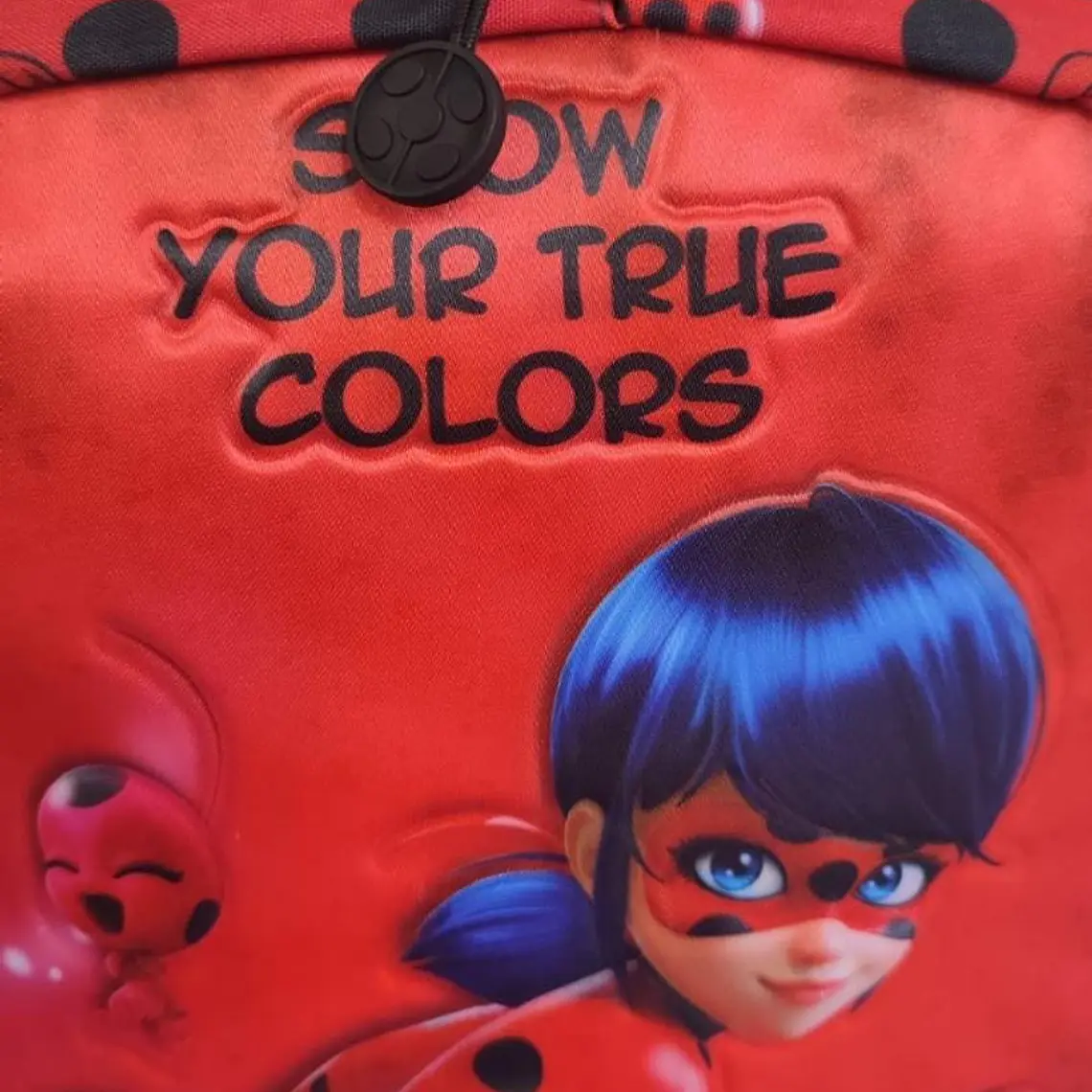 MOCHILA ORIGINAL PARA PRIMARIA, DISEÑO LADY BUG MODELO#LB102A06BP 3
