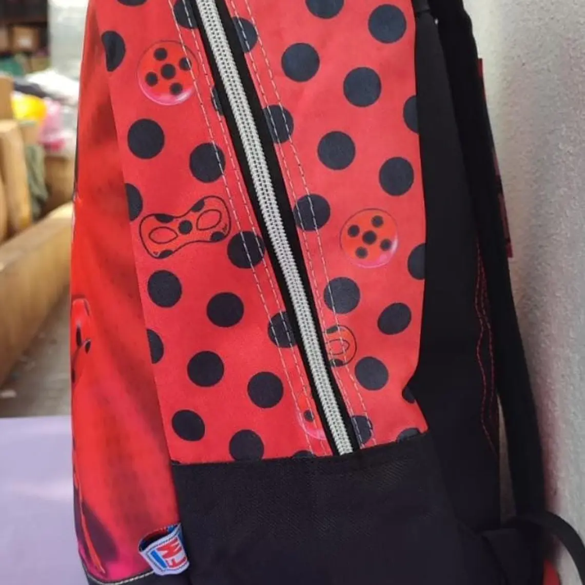 MOCHILA ORIGINAL PARA PRIMARIA, DISEÑO LADY BUG MODELO#LB102A06BP 5
