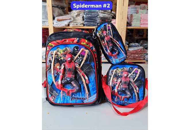 OFERTA‼️COMBO DE MOCHILA PRIMARIA PARA NIÑOS CON LUZ MODEL #188-1