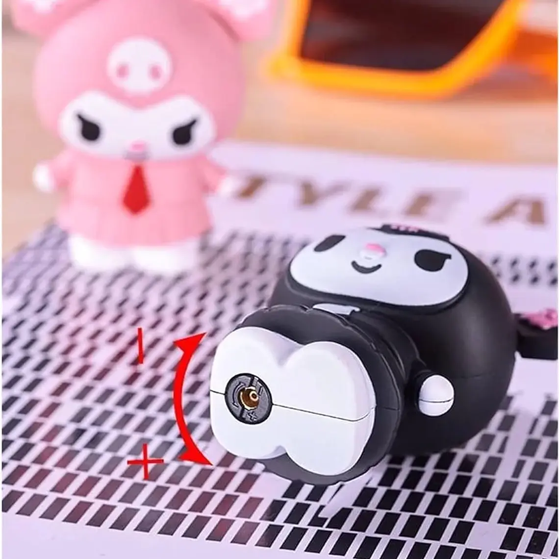 ENCENDEDOR KAWAII RECARGABLE DISEÑO KUROMI 5