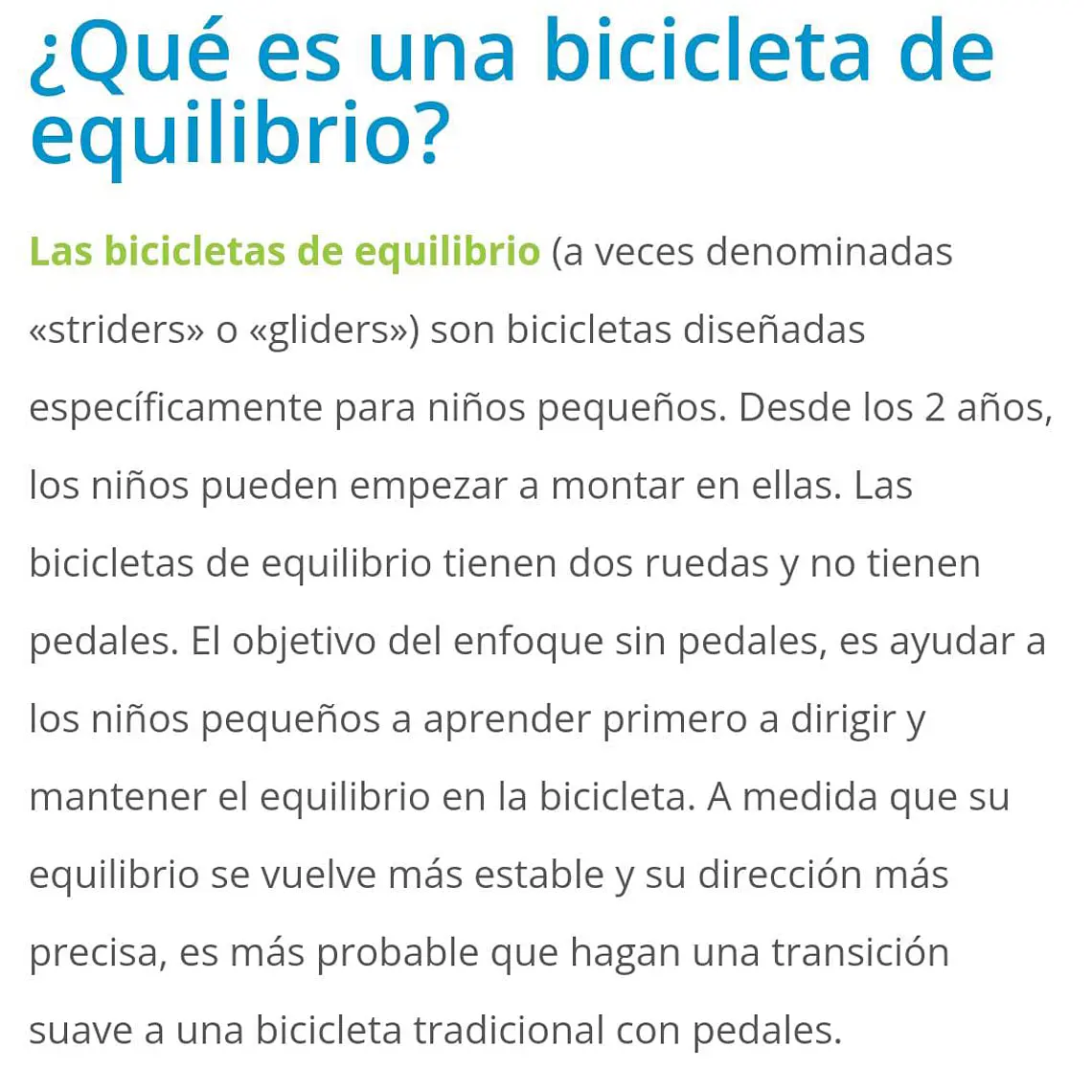  OFERA¡ BICICLETA DE EQUILIBRIO SIN PEDALES #MOD BIC 11