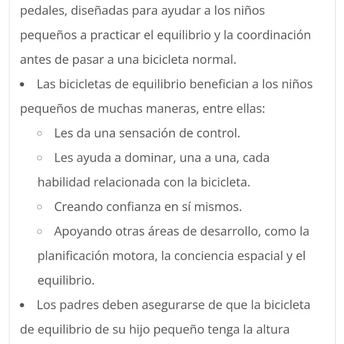  OFERA¡ BICICLETA DE EQUILIBRIO SIN PEDALES #MOD BIC 12