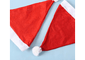 DOCENA  DE GORRO SANTA CLAUS LISOS MOD#YHMZ-03 REINGRESO 