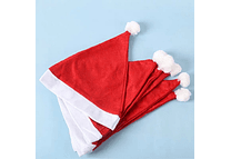 DOCENA  DE GORRO SANTA CLAUS LISOS MOD#YHMZ-03