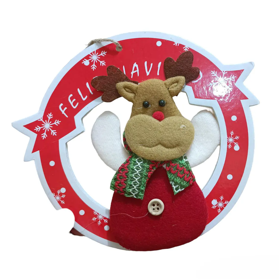1PZ COLGANTE REDONDO NAVIDEÑOS MOD#3T03 3