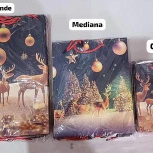 🛍️🫎 DOCENA BOLSA DE REGALO RENOS