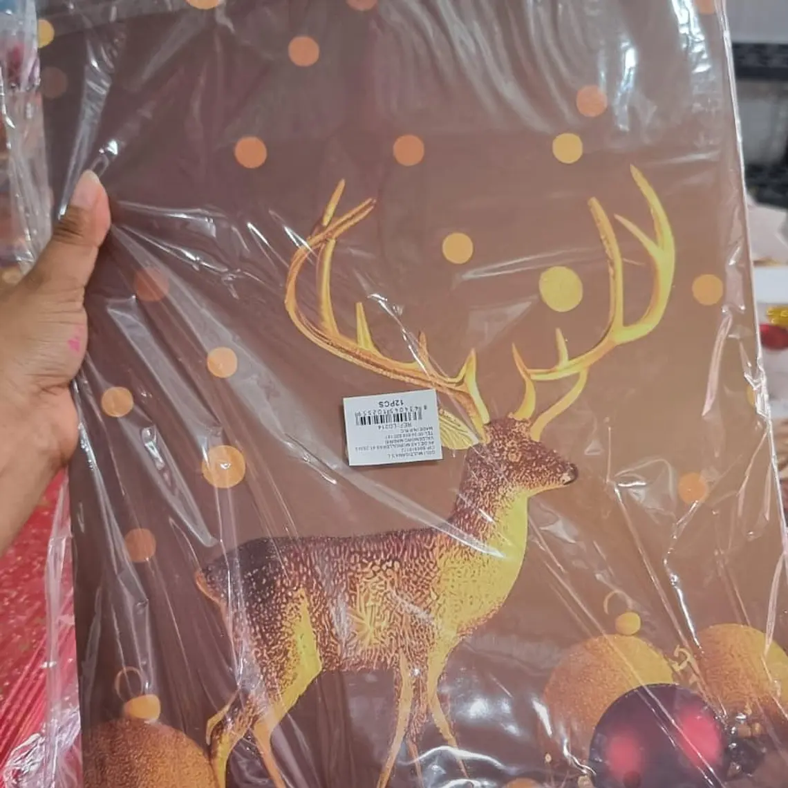 🛍️🫎 DOCENA BOLSA DE REGALO RENOS 4