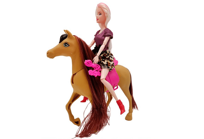 SET DE MUÑECA LOVELY HORSE 🐴🐎MOD#22T12