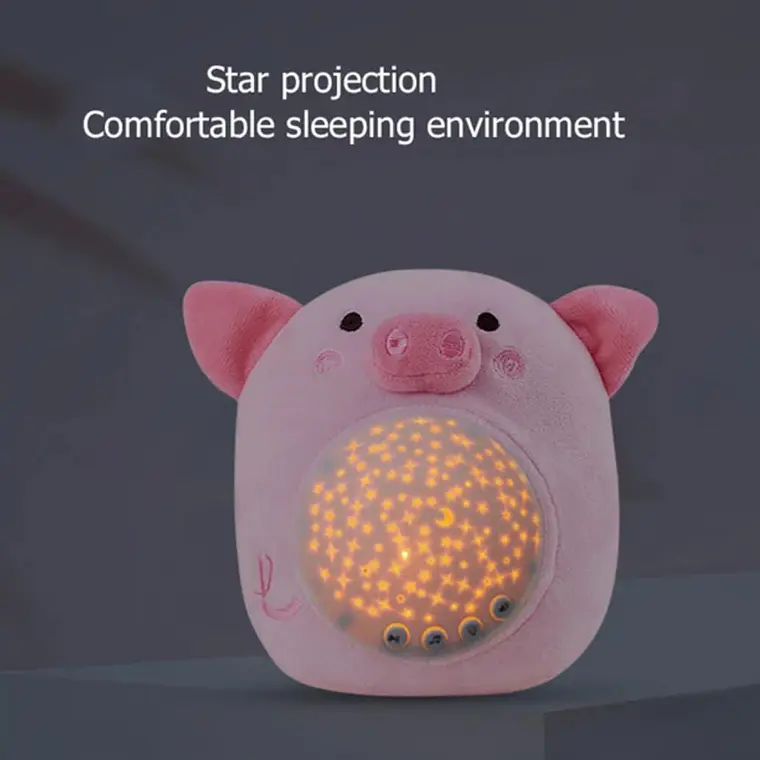 CERDITO DE PROYECCIÓN CON SONIDO DE RELAJACIÓN PARA BEBÉS MOD#66202 4