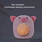 CERDITO DE PROYECCIÓN CON SONIDO DE RELAJACIÓN PARA BEBÉS MOD#66202 - Miniatura 4