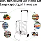 CARRITO DE ALUMINIO  MULTIFUNCIONAL PARA LAS COMPRAS MOD#101 - Miniatura 2