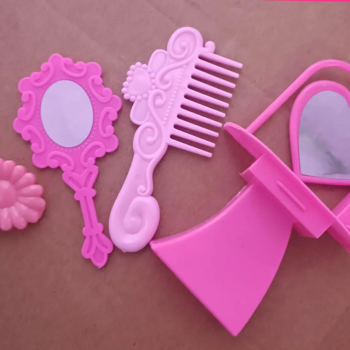 PAQ 10 BOLSITAS DE ACCESORIOS PARA EL CABELLO PARA MUÑECAS MOD#0T38- 2