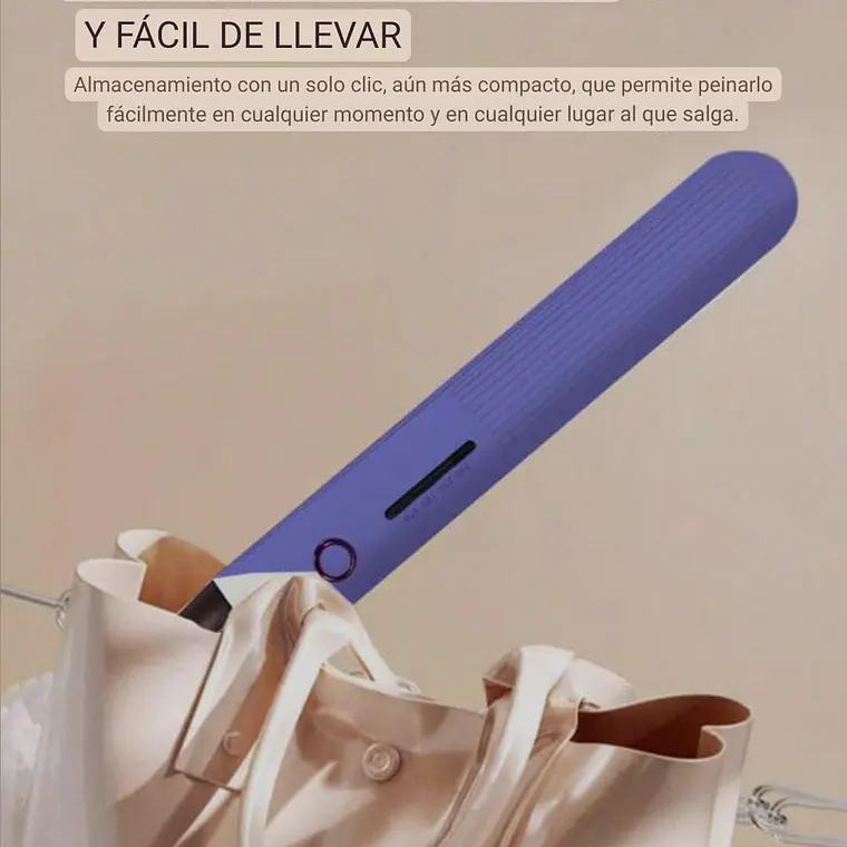 MINI PLANCHA PARA RIZAR EL CABELLO MOD#PZE 3