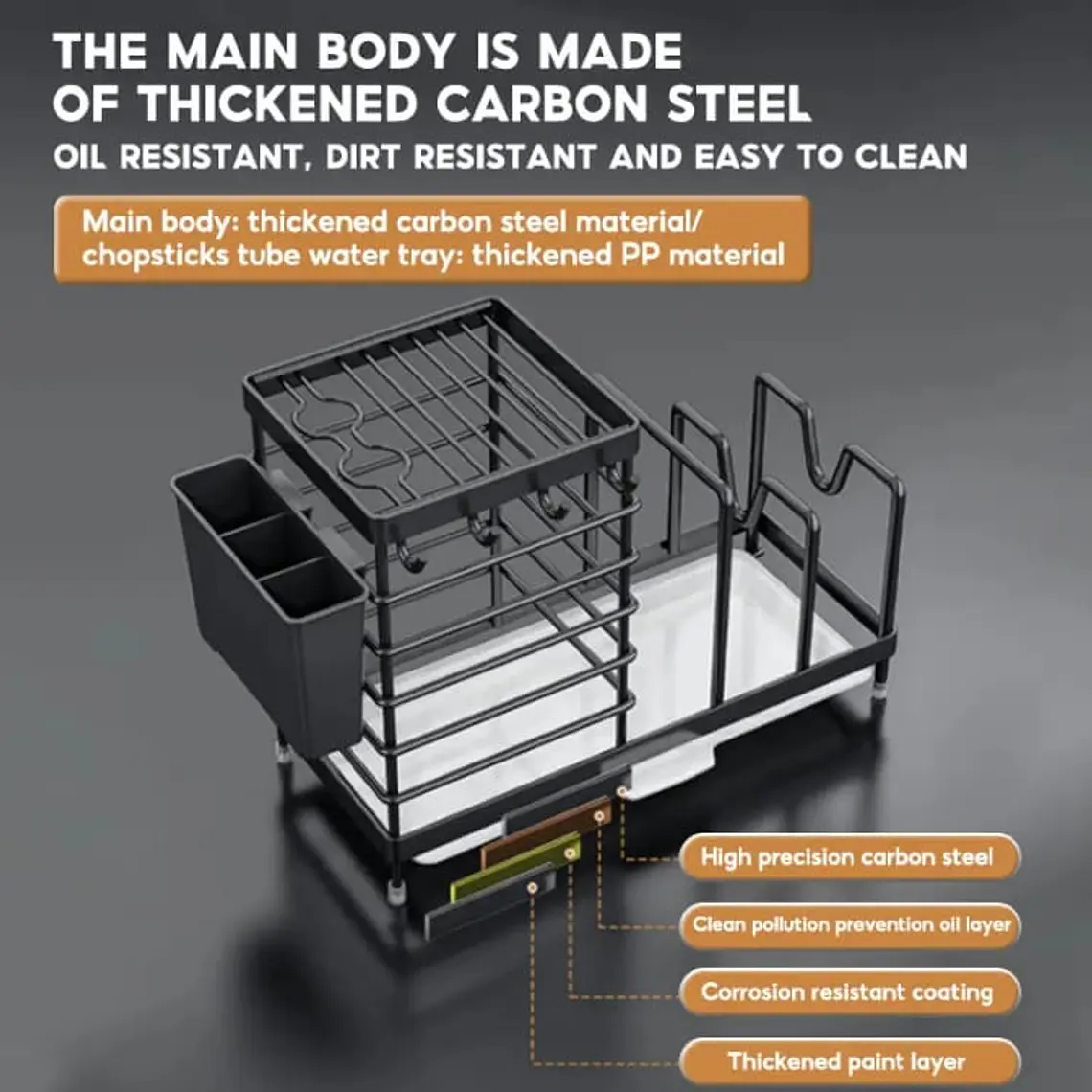 ESTANTE DE ALMACENAMIENTO DE COCINA  KITCHEN RACKS MULTIFUNCIONAL MOD #E 3