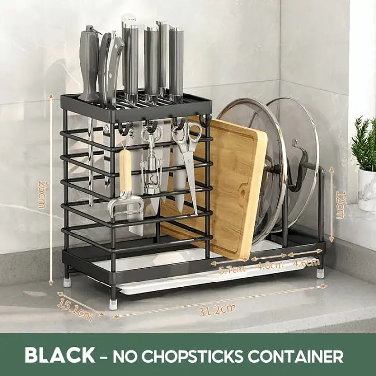 ESTANTE DE ALMACENAMIENTO DE COCINA  KITCHEN RACKS MULTIFUNCIONAL MOD #E 4