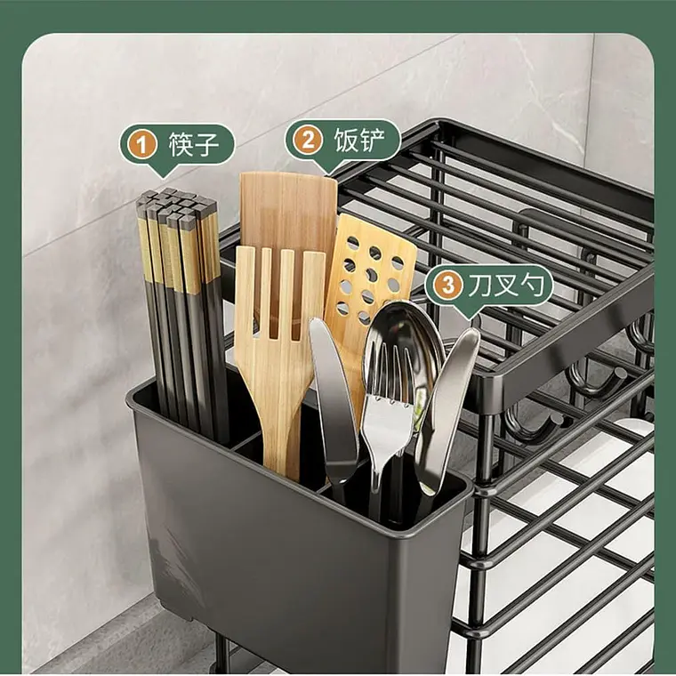 ESTANTE DE ALMACENAMIENTO DE COCINA  KITCHEN RACKS MULTIFUNCIONAL MOD #E 8