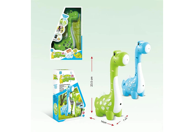 MICRÓFONO DINO O JIRAFA GRABA Y REPITE MOD #10813 REINGRESO