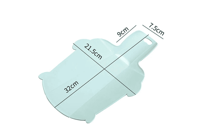  TABLA PARA CORTAR PLEGABLE MULTIFUNCIONAL EN FORMA DE TORTUGA MOD #603 (color al azar)