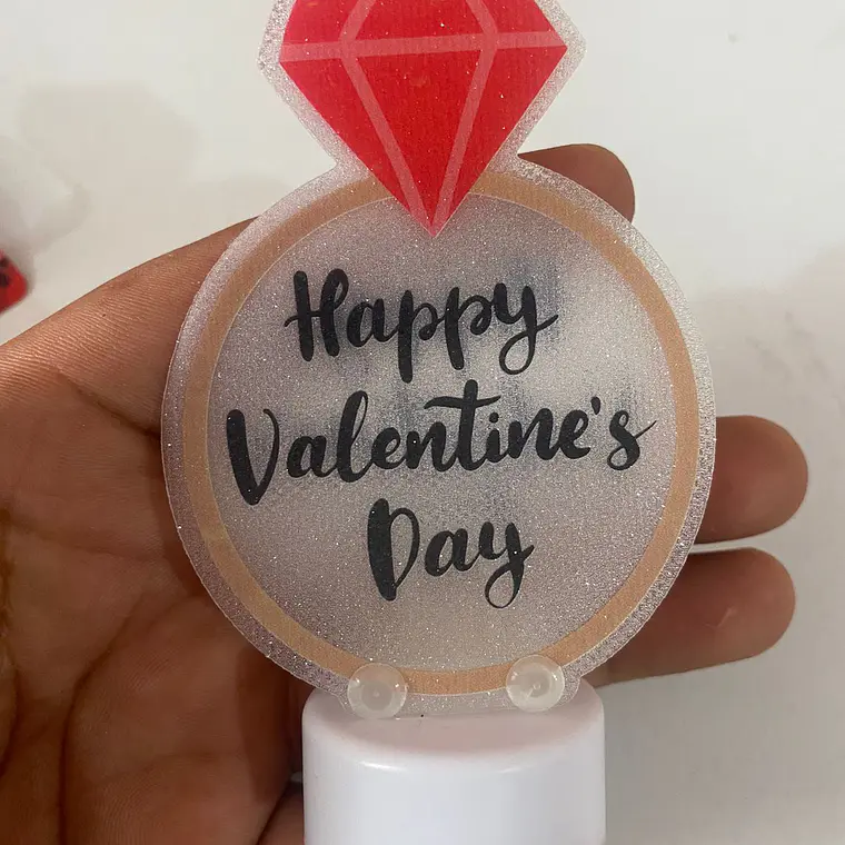  VELA DE SAN VALENTÍN CON LUZ LED MOD#LAV 3