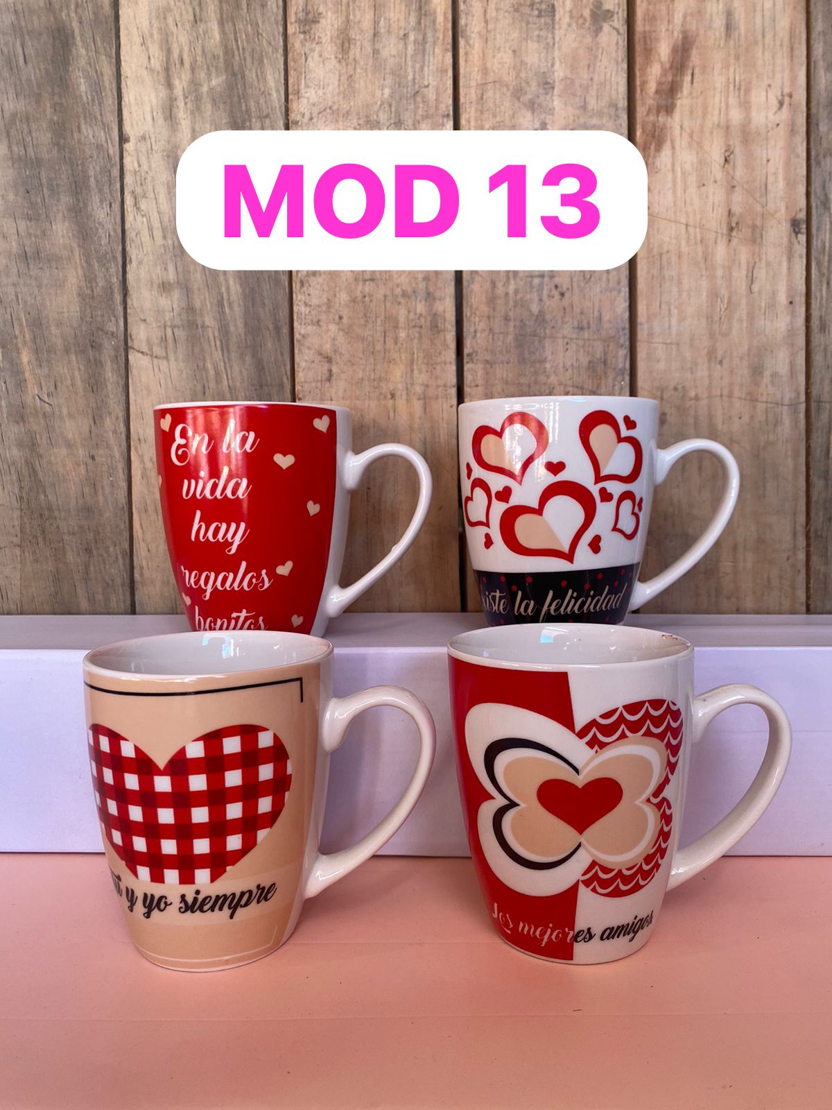 💕DOCENA TAZAS AMOR Y AMISTAD💕👩🏾🤝👨🏼