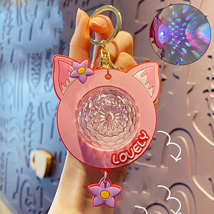  LLAVEROS CON LÁMPARA KAWAII MOD#