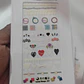PAQ 3 PLANTILLAS CON STICKERS 3D PARA DECORAR UÑAS - Miniatura 4