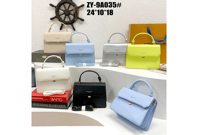 CROSS BODY COLORES LISOS MOD #ZY-9A035 (REINGRESO)