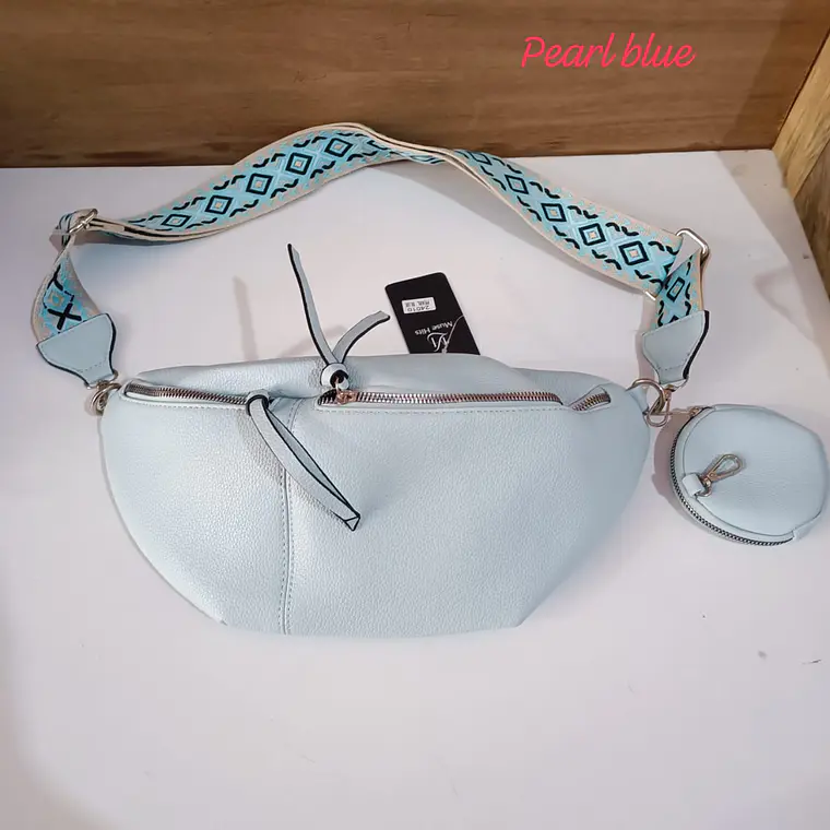 CANGURO-BANDOLERA GRANDE CON MONEDERITO UNISEX MOD#24010 15