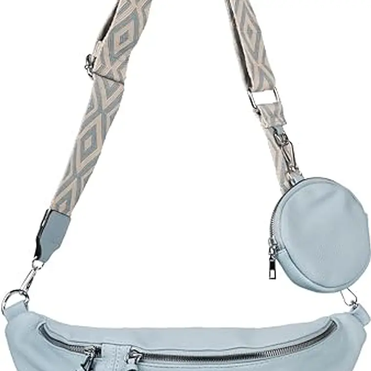 CANGURO-BANDOLERA GRANDE CON MONEDERITO UNISEX MOD#24010 17
