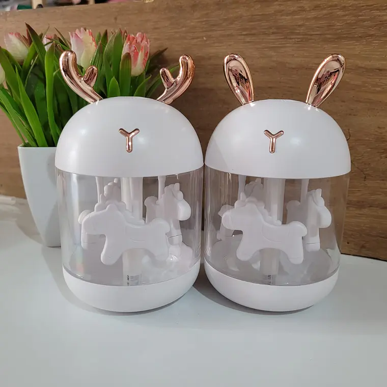 MINI HUMIDIFICADOR OREJITAS DE CONEJO Y VENADO MOD #K5 REINGRESO 3