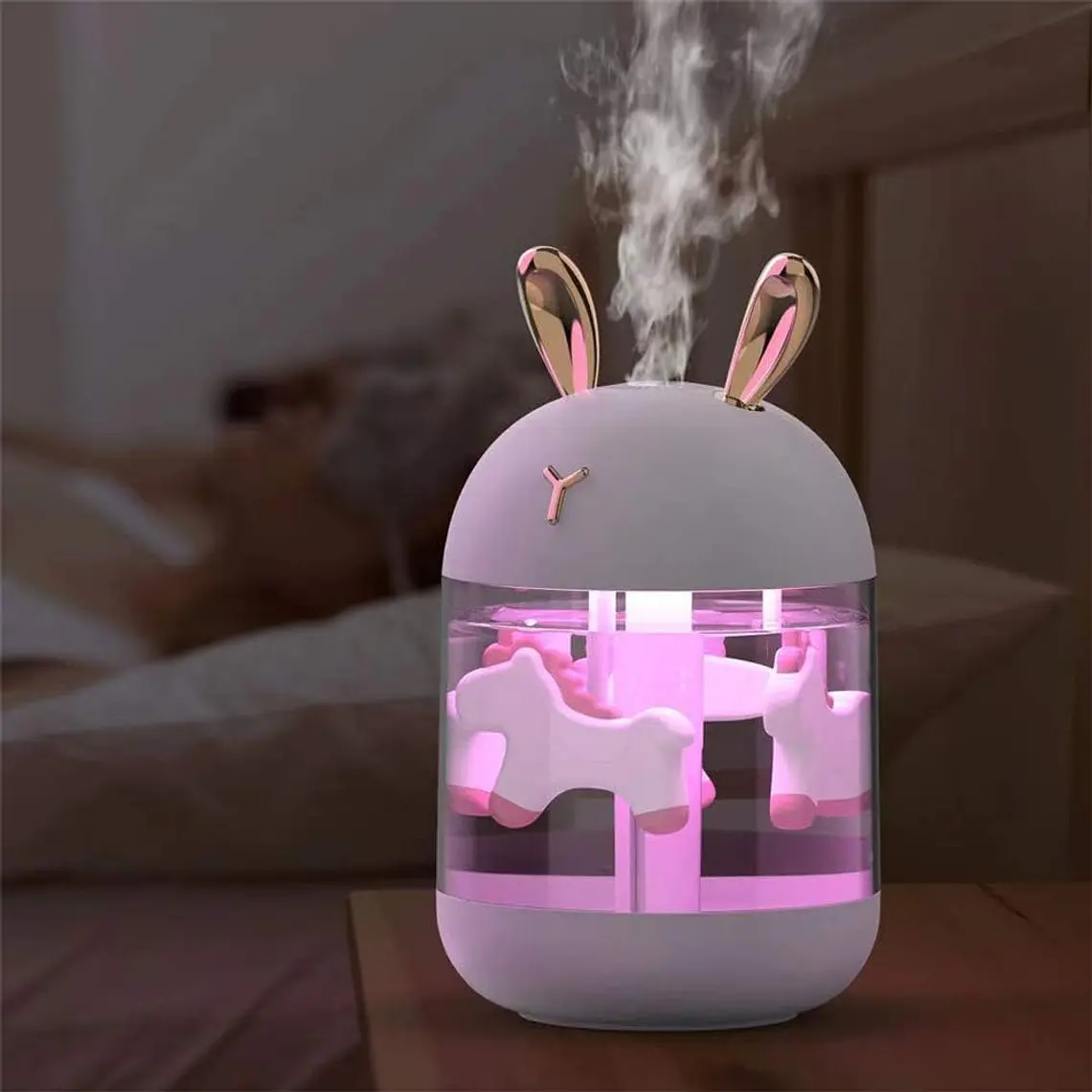 MINI HUMIDIFICADOR OREJITAS DE CONEJO Y VENADO MOD #K5 REINGRESO 6