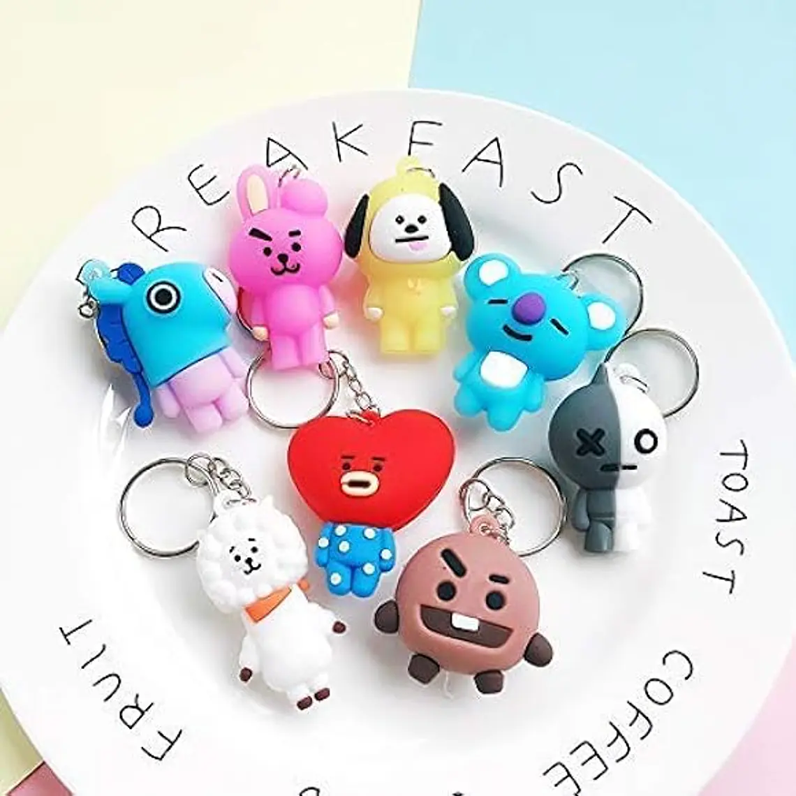 PAQ 4 LLAVERITOS BTS MOD#YS-02 3
