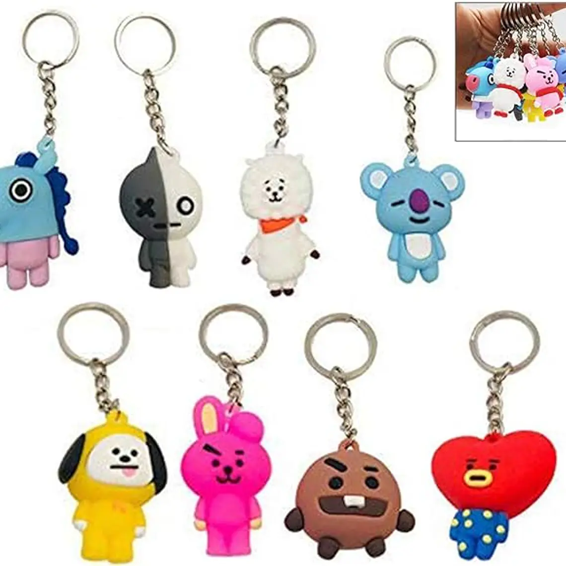 PAQ 4 LLAVERITOS BTS MOD#YS-02 5