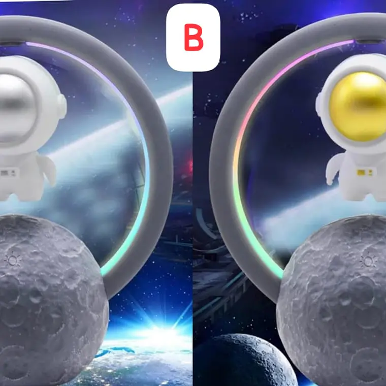 BOCINA/RADIO DISEÑO ASTRONAUTA SUSPENDIDO MOD#Y-598 3