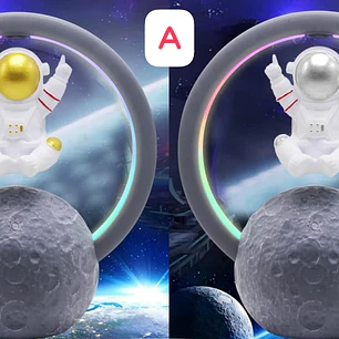 BOCINA/RADIO DISEÑO ASTRONAUTA SUSPENDIDO MOD#Y-598