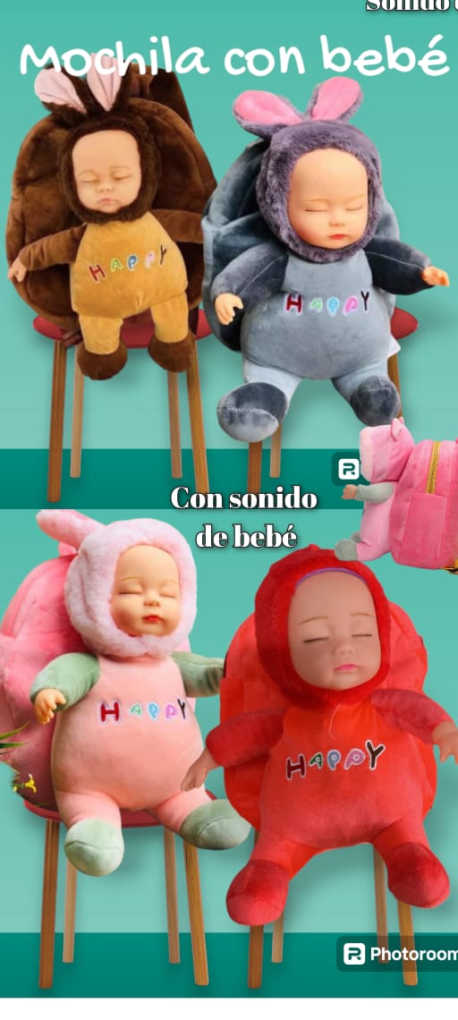 MOCHILA NENUCO CON SONIDO MOD#W11703 (Oferta relampago 1 pza por pedido) REINGRESO