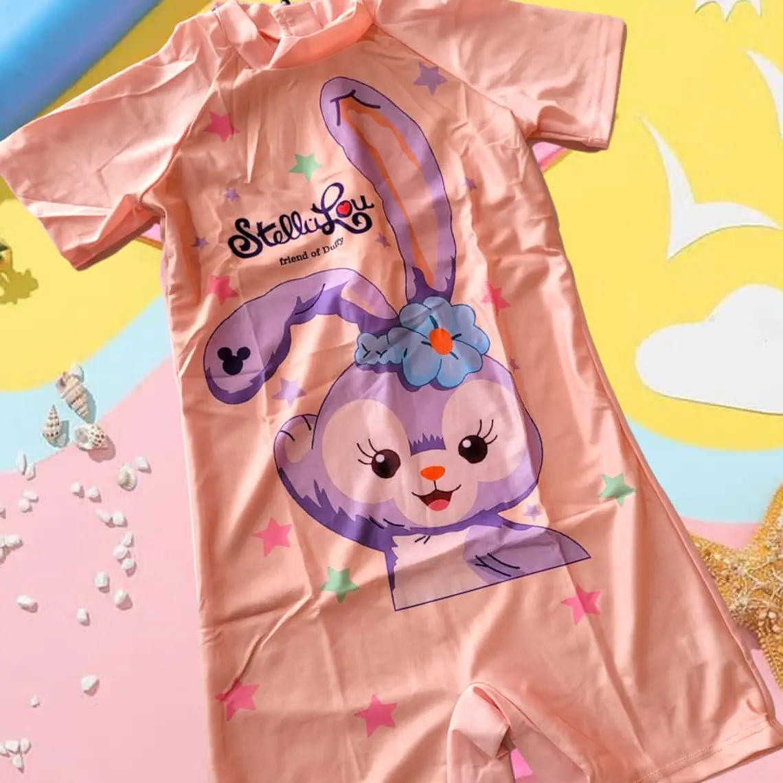 TRAJE DE BAÑO INFANTIL PARA NIÑA MOD #8905-2 3