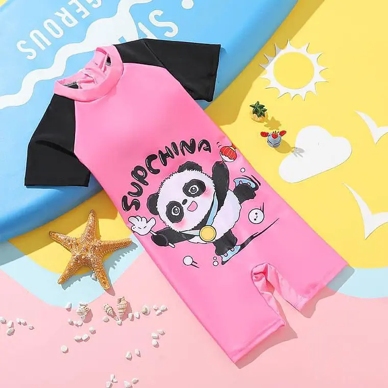 TRAJE DE BAÑO INFANTIL PARA NIÑA MOD #8905-2 4