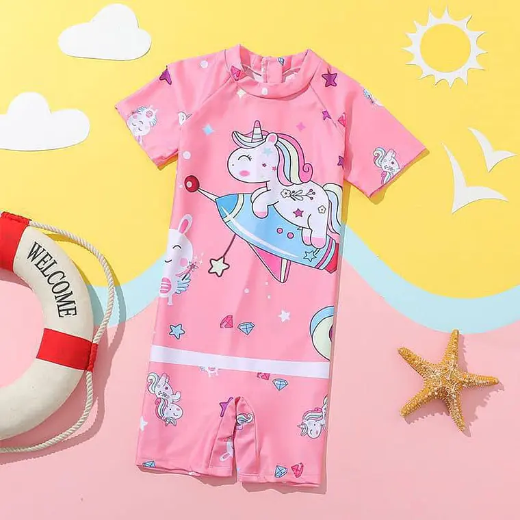 TRAJE DE BAÑO INFANTIL PARA NIÑA MOD #8905-2 6