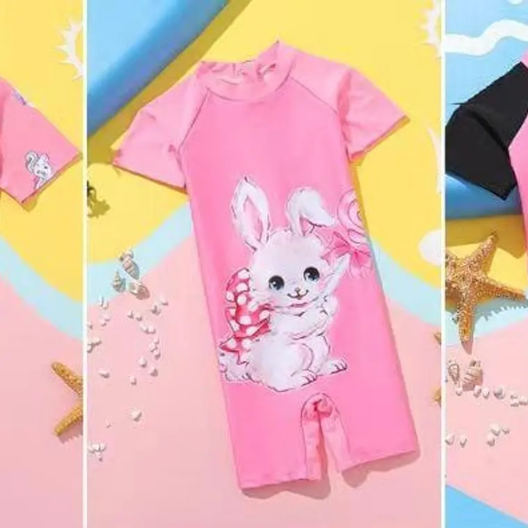 TRAJE DE BAÑO INFANTIL PARA NIÑA MOD #8905-2 7