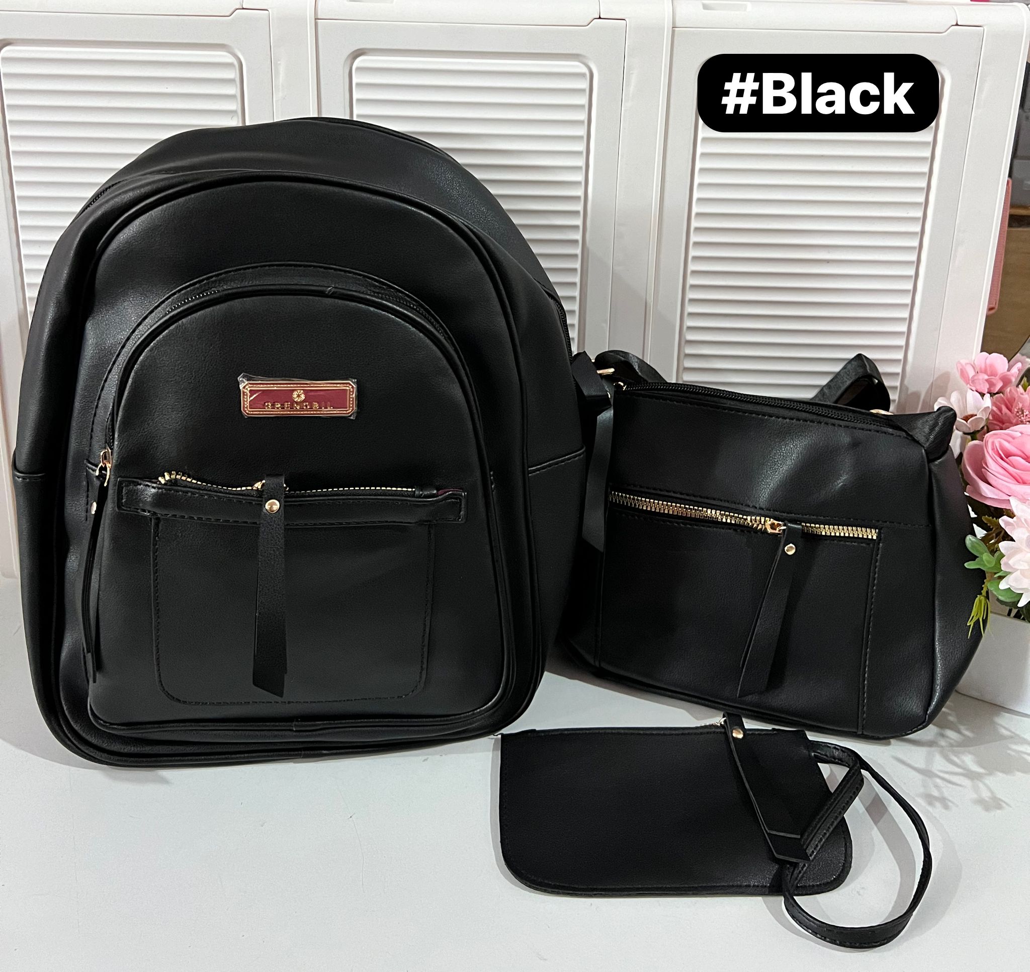 🎒💐 COMBO GRENOBIL MOCHILA + MARICONERA + MONEDERO MOD A83