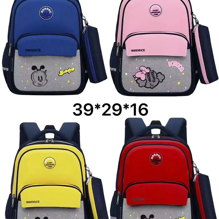MOCHILA + LAPICERA PREESCOLAR CALIDAD PREMIUM MOD #615 2